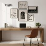 VIBBES Islamic Calligraphy Gallery Wall Art Set, SubhanAllah AllahuAkbar Ar-Rehman Ar-Raheem Quranic Verses, Framed Wall Art (Black) - Image 5