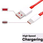 Original 65W Fast Charging Adaptor and USB to Type C 150 cm Cable Compatible with Oneplus Samsung, Realme,Oppo Mobiles, Dash, Warp, Vooc, Supervooc All Protocols Supported | 65 w Charger, White - Image 3