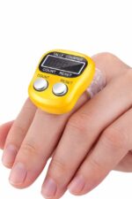 DERIKO 8 Pack Tally Counter Finger Ring - Chanting Count Machine, Counting Machine for jap, naam jap Counting, Counter for Chanting Mantra, Finger Counter, Step Counter, Counting Ring - Image 3