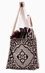 Status Janamaz Prayer Mat with Travel Bag - 42x26 Inch (Maroon) - Image 5