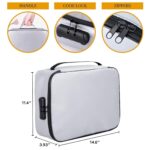 Honbuty Document Storage Organizer Bag Muitilayer File Pocket & Waterproof Bag with Code Lock for Laptop, Notebooks, Passport, Home, Office, Travel - Image 8
