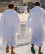 Weinbux Ihram Ehram Ahram for Men for Hajj and Umrah - 2 Towels (Top and Bottom) | Super Soft Ihram for Men | White - Image 4