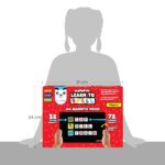 PLAY PANDA Magnetic Learn to Spell Objects with 104 Magnetic Tiles, Educational Magnetic Board Game for Kids with Picture and Alphabet Magnets for Spelling Practice - Image 9