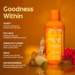 Rivona Naturals Honey & Oat Milk 2 In 1 Deep Conditioning Shampoo| Sulfate-Free | With Amla & Hibiscus for Hair Growth | 200ml - Image 5