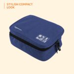 Amazon Basics Travel Organiser for Electronic Accessories, Flexible Padded Dividers, Waterproof, Foam Padding, for Cables, Chargers, Hard Disk, Power Bank - Image 8