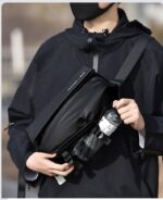 ALMURAT Crossbody Waist Bag with Urban Life Mode Men’s Crossbody Bag Anti-Theft Chest Sling Bag for Travel, Biking & Daily Use - Image 6