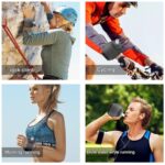 Wrist Sports Water Bottle with Adjustable Hand Strap 7 oz/200 ml Soft Silicone BPA-Free for Hydration Morning Jogging Running Climbing Hands-Free Exercise - Image 7