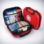 7Seas Hard Shell First Aid Storage Case, EVA Medical Organizer Box with Zipper & Mesh Pocket, Shockproof Travel Emergency Kit Bag for Home, Car & Office (Big) - Image 3