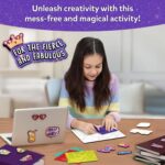 Skillmatics Foil Fun - Girl Power, 20+ DIY Foil Art Magnets, Mess-Free Craft Kit, 60+ Foam Stickers, Creative Activity for Girls, Kids, Tweens, Teens (Ages 7-13), Gifts, Travel, Party Favour - Image 8