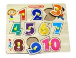 Quasar 123 My First Learning Wooden Slat Consonants Puzzle Toy Assembly Shape Colorful Creative Learning Educational Building Block Smart Girls Boys for Kids +3 Year Puzzle Best Gift Toy - Image 3