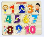 Quasar 123 My First Learning Wooden Slat Consonants Puzzle Toy Assembly Shape Colorful Creative Learning Educational Building Block Smart Girls Boys for Kids +3 Year Puzzle Best Gift Toy - Image 4