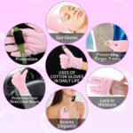 Silicone Moisturizing Hand gloves | Silicon Spa Gel Gloves | Aloe Lotion Gloves/Hand Care Gloves | Anti Slip Aloe Lotion Gloves for Repairing Dry Hand | Soft Silicone Gloves(1 pair) - Image 4
