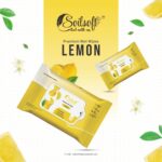 Soilsoft Honey Almond Premium Wet Wipes 50 Sheets with Vitamin E Lemon Alcohol Free pH Balanced Soft Moisturising Cleansing Facial Hand Body Skin Care Wet Tissues (Pack of 2) - Image 3