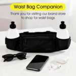 2 Pack 10oz BPA-Free Bike Water Bottle and Running Water Bottle Set - For Hydration Belt, Handheld Water Bottle Running, Small Water Bottles, Flip Belt Water Bottle - Ideal for Marathon, Hiking - Image 5