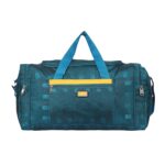 M MEDLER Zylo Polyester 60 litres Duffle Bag | Waterproof Duffel Bag | Luggage Bag with Adjustable Strap - (Turquoise) - Image 3