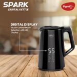 Pigeon Spark Digital Kettle 1500 Watt, 1.5 L with Stainless Steel Body, Used for Boiling Water and Milk, Tea, Coffee, Oats, Noodles, Soup etc (Black) - Image 7