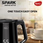 Pigeon Spark Digital Kettle 1500 Watt, 1.5 L with Stainless Steel Body, Used for Boiling Water and Milk, Tea, Coffee, Oats, Noodles, Soup etc (Black) - Image 8