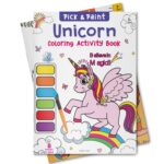 Pick and Paint Coloring Activity Book For Kids: Unicorn - Image 5