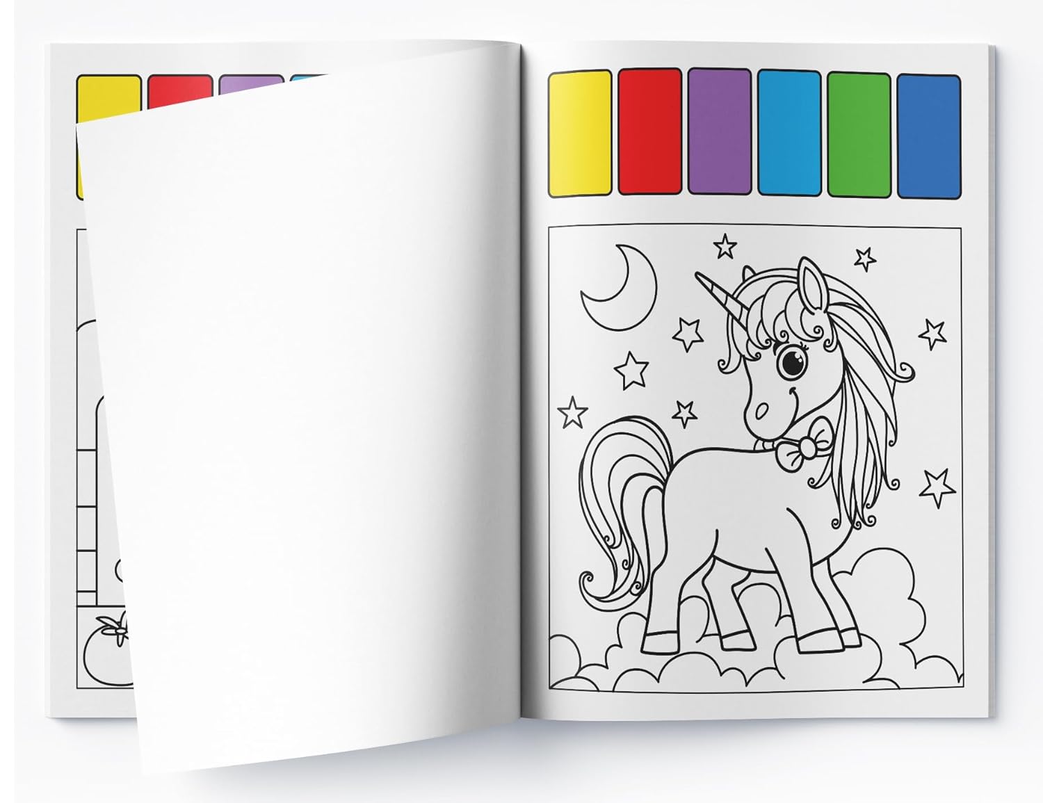 Pick and Paint Coloring Activity Book For Kids: Unicorn - Image 5