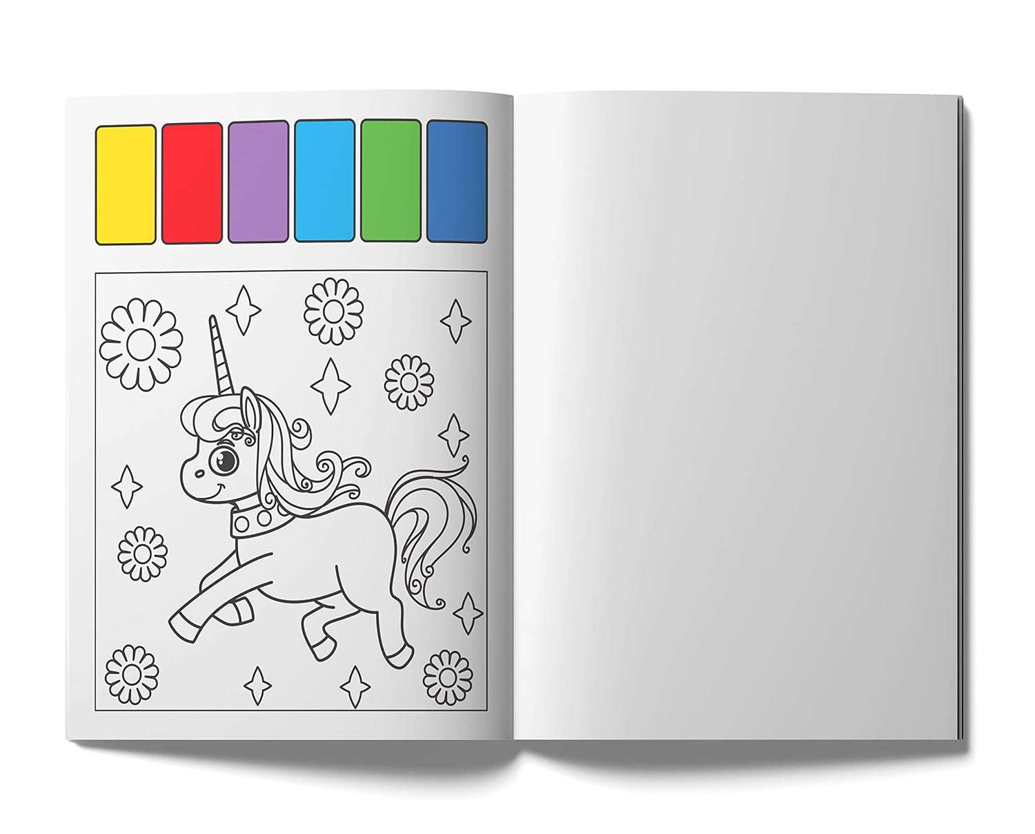 Pick and Paint Coloring Activity Book For Kids: Unicorn - Image 8