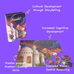 Educational Toys for Kids - Ibaadat 49 Pcs Jigsaw Puzzles Ages 3+ | Cultural Interactive Learning with App - Image 4