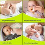 Cozy Wet Wipes with Aloe Vera and Vitamin E for New Born Baby. Combo Offer Travel Value Pack Wiping Tissue Baby Cleaning Wet Wipes with Lid. Pack of 1 (80 wipes) + (FREE Fridge Magnet/Order) - Image 5