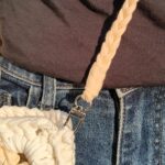 Handmade Crochet Crossbody Bag for Women, T-Shirt Yarn, with Detachable Sling Belt, Shoulder Purse and Waist Belt Phone Holder - Image 5