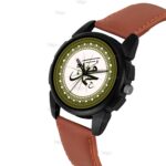 Talgo Analog Round Islamic Muslim Dial Muhammad Design Stylish Strap Classic Design Fancy Wrist Watch for Men and Boys, Pack of 1 - MUHAMMAD-J16-BLK - Image 3