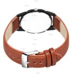 Talgo Analog Round Islamic Muslim Dial Muhammad Design Stylish Strap Classic Design Fancy Wrist Watch for Men and Boys, Pack of 1 - MUHAMMAD-J16-BLK - Image 5