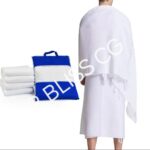 RBLISS CG Ahram/Ehran/Ihram COMBO: Two Soft Thick Towels with Hajji Ahram Money Belt/shoe Bag/kankari Bag(PEBBLE BAG) for hajj and umrah - Image 3