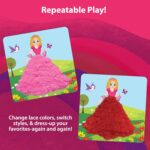 Chalk and Chuckles Princess Unicorn Lace Art Kit for Kids, Develop Fine Motor Skills, Mess-Free DIY Lacing Craft Activity, Creative Toy, Birthday Gift for Girls, Boys Ages 3 4 5 6 7 Years - Image 8