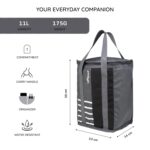 F Gear Munch Black Grey Lunch Bag - Image 3