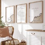 VIBBES Islamic Arabic Calligraphy Wall Art, Ayatal Kursi, Sabr and Kun Faya Kun, Set of 3-20x14 Inch Wooden Frame - Image 3