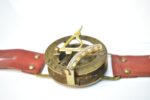 Brass Steampunk Wrist Compass Sundial - Image 7