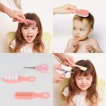 Electric Nail Drill Healthcare Accessories Kit for New Born Baby 13 in 1 Baby Grooming Kit Newborn Toddler Toes and Fingernails,Baby Nail Trimmer (BABY KIT PINK) - Image 4