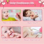 Electric Nail Drill Healthcare Accessories Kit for New Born Baby 13 in 1 Baby Grooming Kit Newborn Toddler Toes and Fingernails,Baby Nail Trimmer (BABY KIT PINK) - Image 8