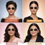 Dervin Fashionable Retro Oval Sunglasses for Women & Men | Trendy, Stylish & Classic 90s-Inspired Design | UV400 Protection & Durable Metal Frame - Image 6
