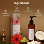 Sadhev Hibiscus Organic Natural Hair Shampoo With Goodness Of Coconut And Hibiscus, For Hairfall Control - Image 4