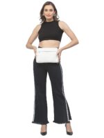 Aquatan Unisex Vegan Leather Crossbody Sling and Waist Bag – Clean White Finish | Dual-Wear Design for Smart Casual, Daily, and Travel Use - Image 4