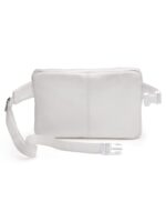 Aquatan Unisex Vegan Leather Crossbody Sling and Waist Bag – Clean White Finish | Dual-Wear Design for Smart Casual, Daily, and Travel Use - Image 8