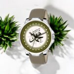 Talgo Analog Round Islamic Muslim Dial Muhammad Design Stylish Strap Classic Design Fancy Wrist Watch for Men and Boys, Pack of 1 - MUHAMMAD-3K-SIL - Image 4