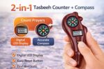 Finger Tasbeeh Counter for Zikr, Jaap & Meditation | Portable Digital Prayer Counter with LED Display & Compass | Nexovira - Image 3
