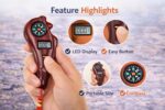 Finger Tasbeeh Counter for Zikr, Jaap & Meditation | Portable Digital Prayer Counter with LED Display & Compass | Nexovira - Image 7