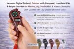 Finger Tasbeeh Counter for Zikr, Jaap & Meditation | Portable Digital Prayer Counter with LED Display & Compass | Nexovira - Image 10