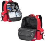 PAHAL 19 Inch Medical First Aid Kit Backpack – Large Nylon Portable Medicine Storage Bag for Emergency, Travelling, Car, Home & Vaternity, Empty Medical Organizer Bag (No Medicine Included), Red - Image 8
