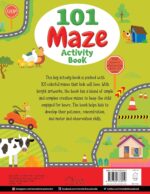 101 Maze Activity Book: Fun & Challenging Mazes for Kids Boost Critical Thinking, Problem-Solving & Motor Skills | Ages 4–8 | Over 100 Engaging Maze Challenges | 3 Hours of Screen-Free Fun | Perfect for Travel, Gifts & Learning Play - Image 3