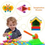 200+ PCS Creative Bullet-Shaped STEM Building Blocks Toy Set for Kids - Educational & Learning Construction Playset for Boys & Girls - Image 7