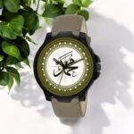 Talgo Analog Round Islamic Muslim Dial Muhammad Design Stylish Strap Classic Design Fancy Wrist Watch for Men and Boys, Pack of 1 - MUHAMMAD-3K-BLK - Image 4