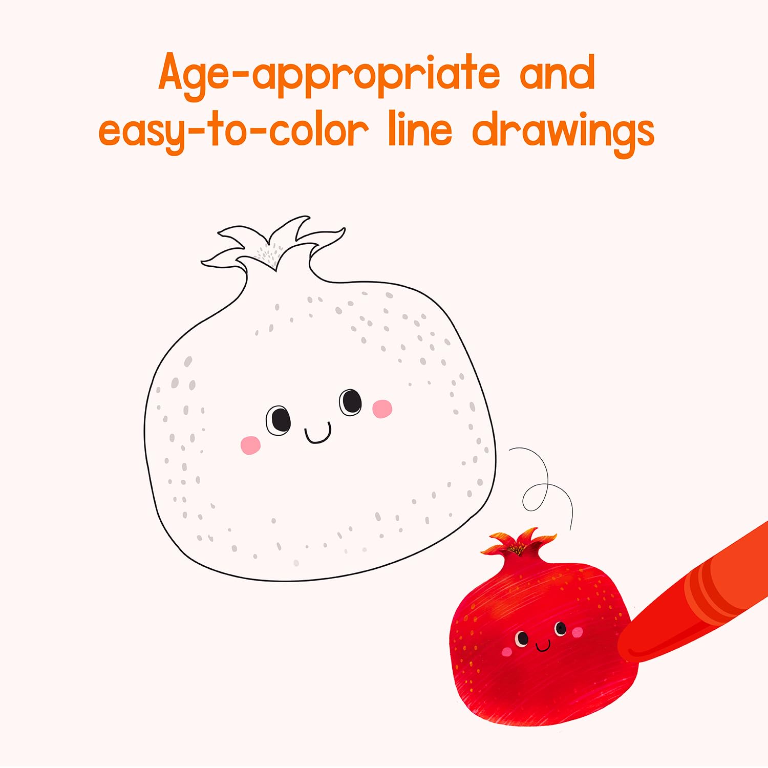 I Can Color: Fruits and Vegetables: A Fun Coloring Book for Preschool Kids and Toddlers | Learn About Healthy Foods through Engaging Illustrations | Large Pictures to Color Apple, Avocado, Cherry, and more | Ages 3+ [Select Learning] - Image 6