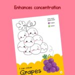 I Can Color: Fruits and Vegetables: A Fun Coloring Book for Preschool Kids and Toddlers | Learn About Healthy Foods through Engaging Illustrations | Large Pictures to Color Apple, Avocado, Cherry, and more | Ages 3+ [Select Learning] - Image 6
